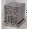 4-3/4"x4-1/2"x4-1/4" Old Town Bank Building Souvenir Bank